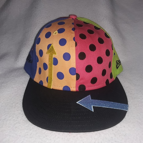 HTF Mountain Dew Color Block Snapback Hat New Era Adjustable Colorful - Picture 1 of 8